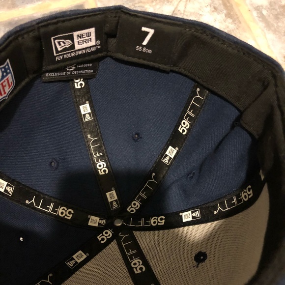 Dallas Cowboys new era fitted hat size 7 - Picture 5 of 6